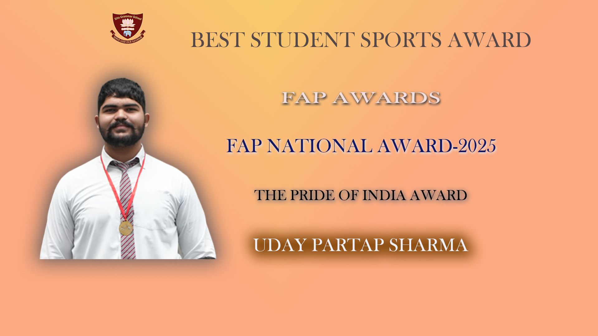 FAP AWAEDS UDAY PARTAP SHARMA copy